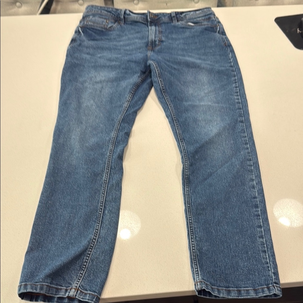 Kenneth Cole Blue Straight Jeans Classic Style
